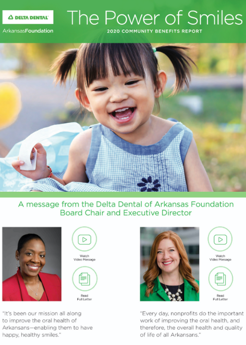 2022 Delta Dental of Arkansas Foundation Community Impact Report