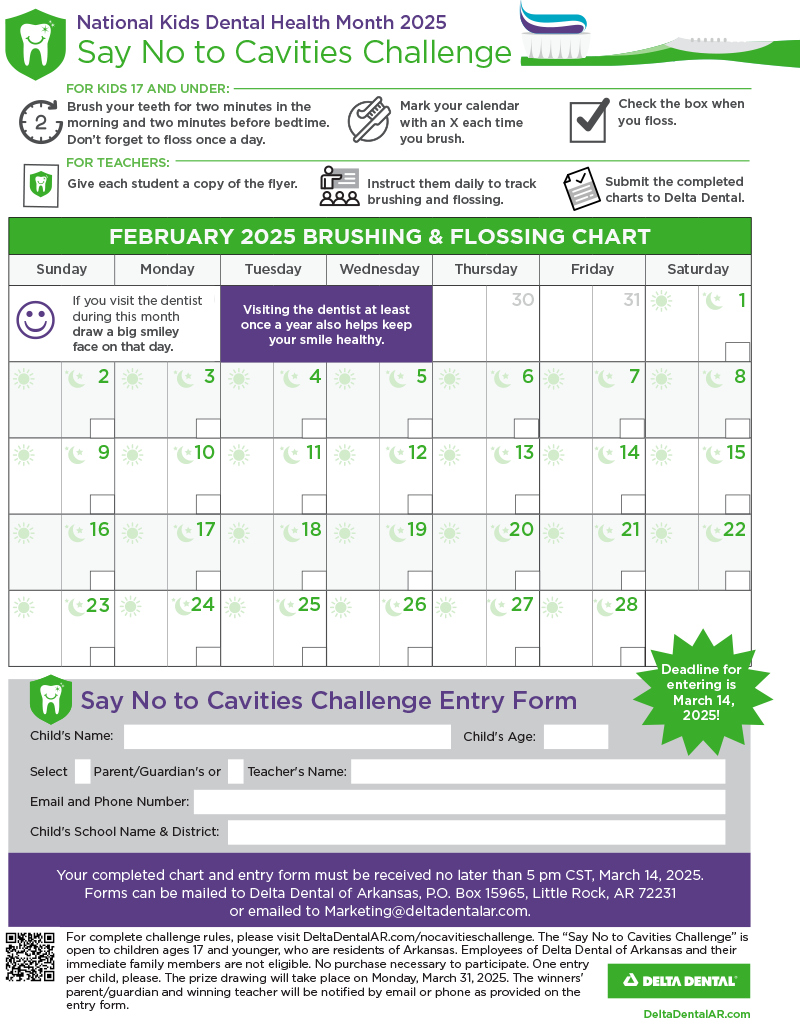 DDAR Say No Challenge 2025 Calendar