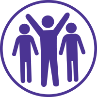 Icon Representing Delta Dental's Core Value of Respecting People